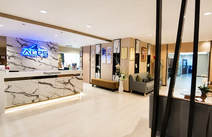 ALPS Medical Centre reception and patient waiting area