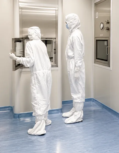 CelestiaLab cleanroom stem cell laboratory team
